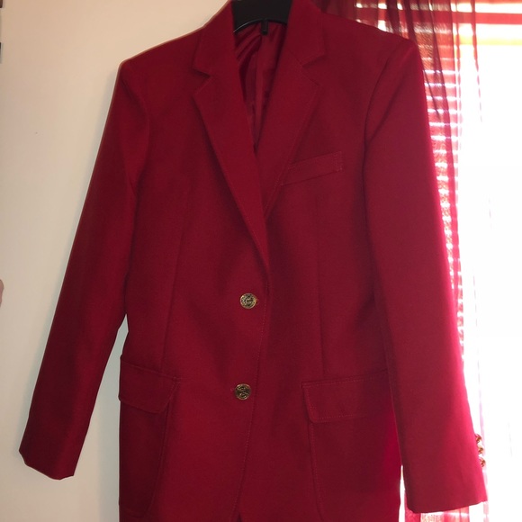 Formal Red Blazer - Picture 3 of 5
